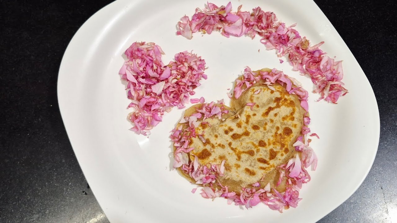 Happy Valentine's Day💗 Special    தேங்காய் சப்பாத்திsweet!!!!! CoconutChapathisweet Recipe 