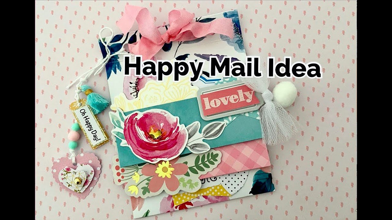 💌 Three Pocket Flip-Up Booklet 💌 Happy Mail Idea | EASY TUTORIAL