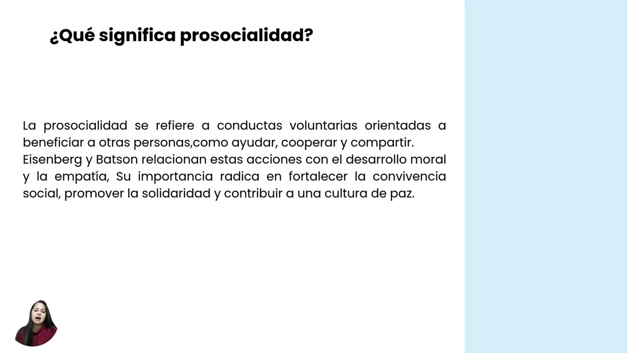 Prosocialidad