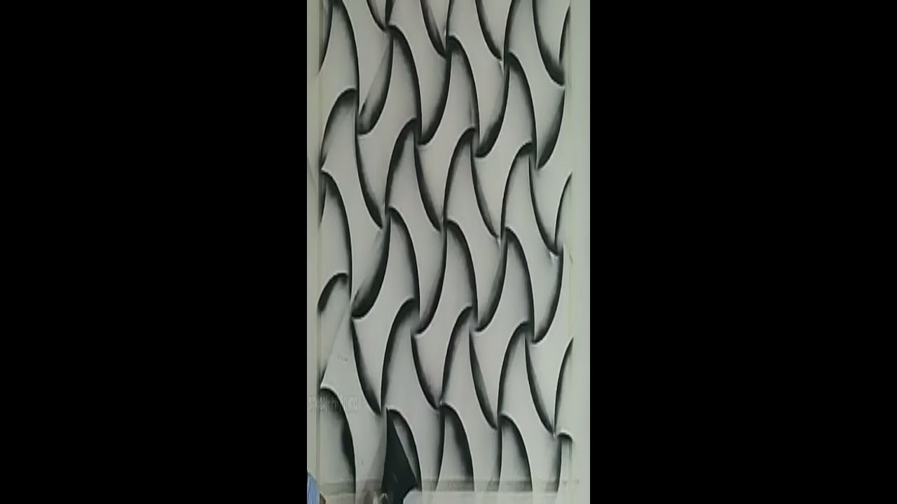 Como fazer desenho 3D pra deixar sua parede com novo visual ( tutorial)