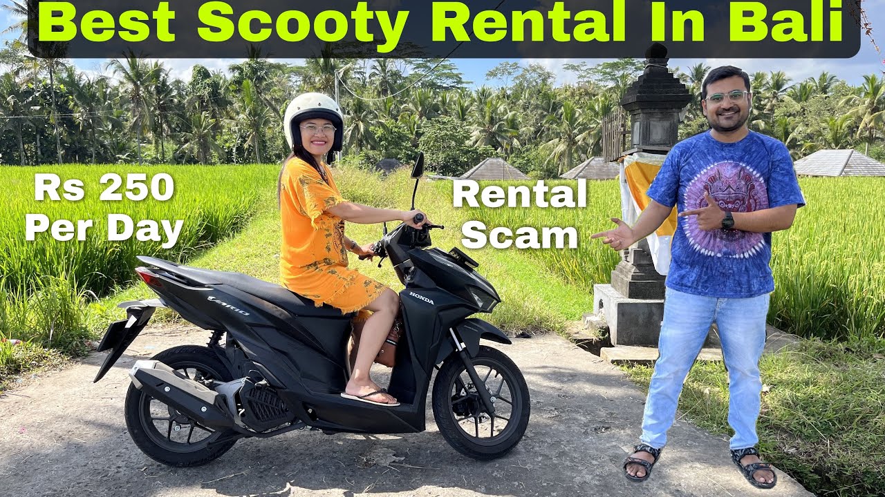 How To Rent Scooter In Bali | Best Scooter And Car Rental in Bali