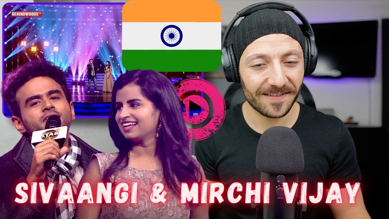 🇨🇦 CANADA REACTS TO Sivaangi & Mirchi Vijay's Best Duet of the Decade REACTION