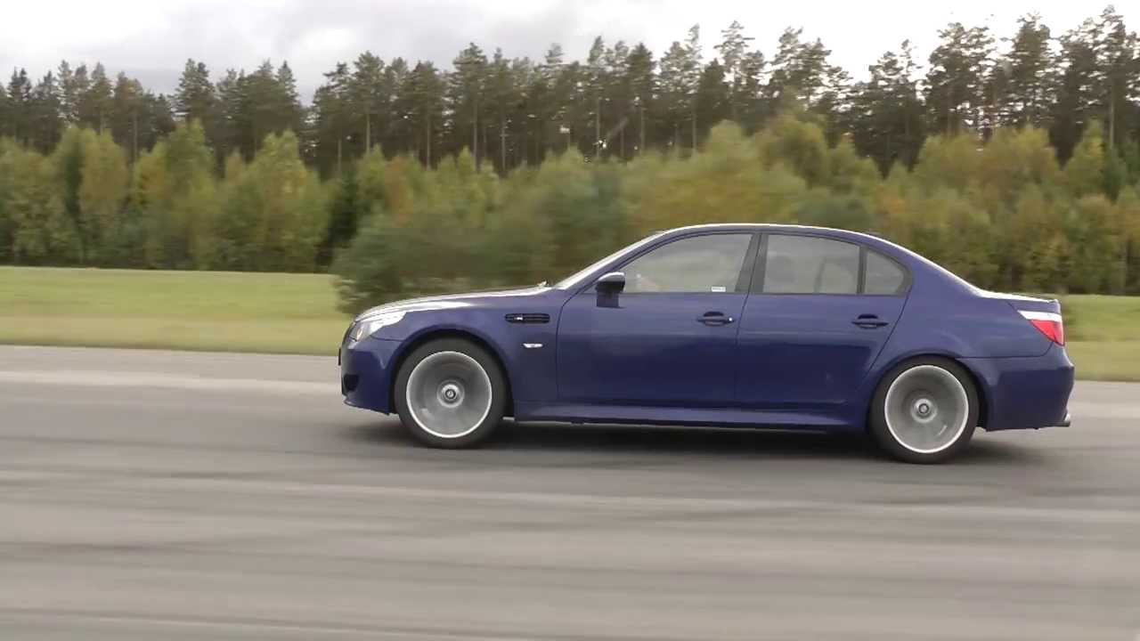 Volvo S40 Autotech 420hp vs BMW M5 E60 507hp