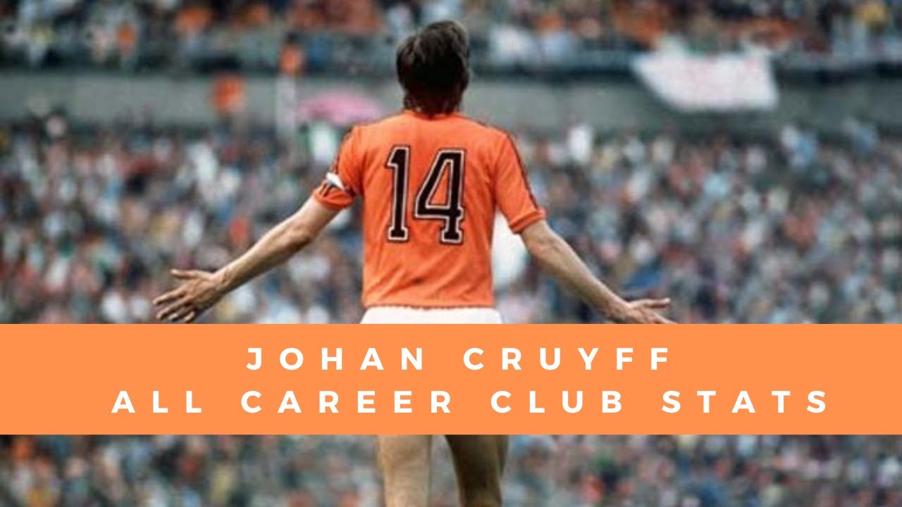 Johan Cruyff ALL Club Career stats | Johan Cruijff Goals & Best Career Moments from 1964 to 1984
