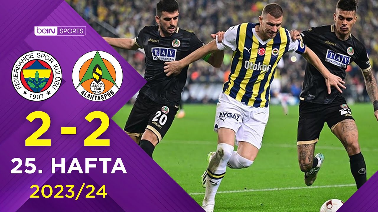 Fenerbahçe (2-2) Corendon Alanyaspor | 25. Hafta - Trendyol Süper Lig 2023/2024
