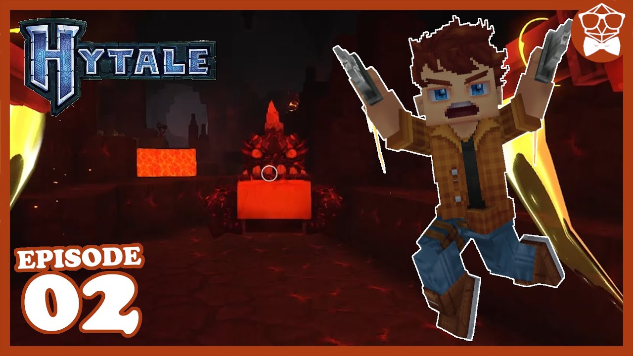 Hytale Ep 2 – Fighting a Magma Rhino Toad & Base Progress!