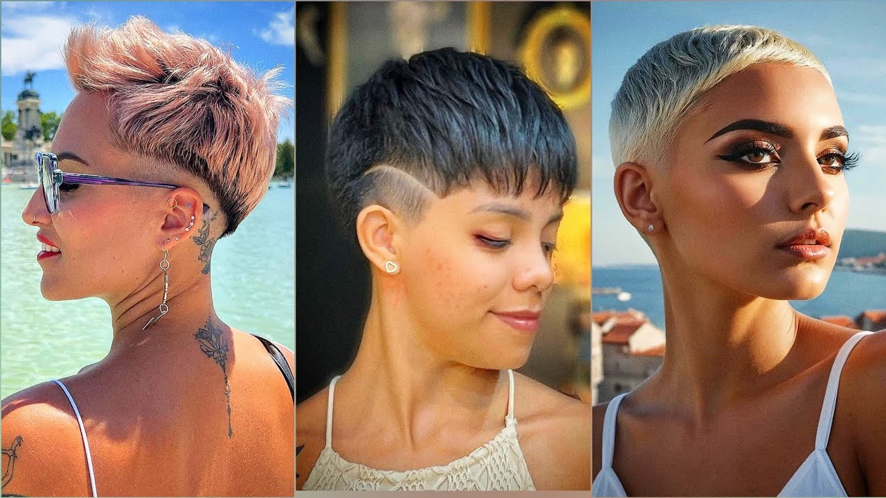Pinterest Pixie hair Cuts 2025 | Boy cut for girls over 50 | Undercut Pixie haircut 2025 | Best hair