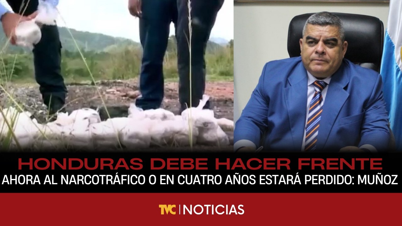 “Honduras debe hacer frente ahora al narcotráfico o en cuatro años estará perdido.”: Ramiro Muñoz