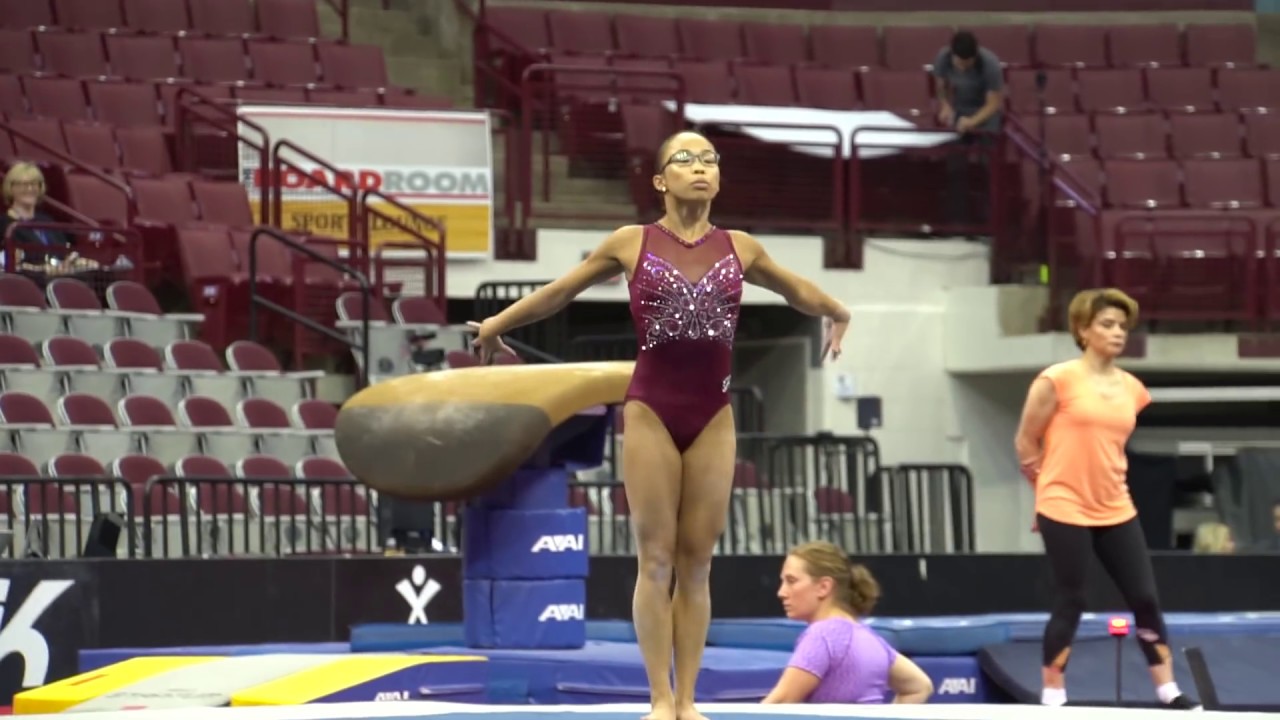 Morgan Hurd - Floor (Dance Through) - 2018 GK U.S. Classic - Podium Training