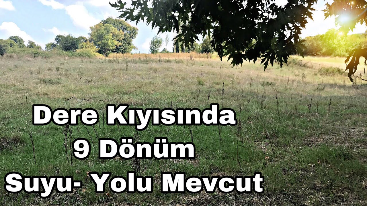 SATILDI Dere Kenarında Gönende Çiftlik Ya Da Fidanlık Yapılabilecek 9 Dönüm Satılık Tarla