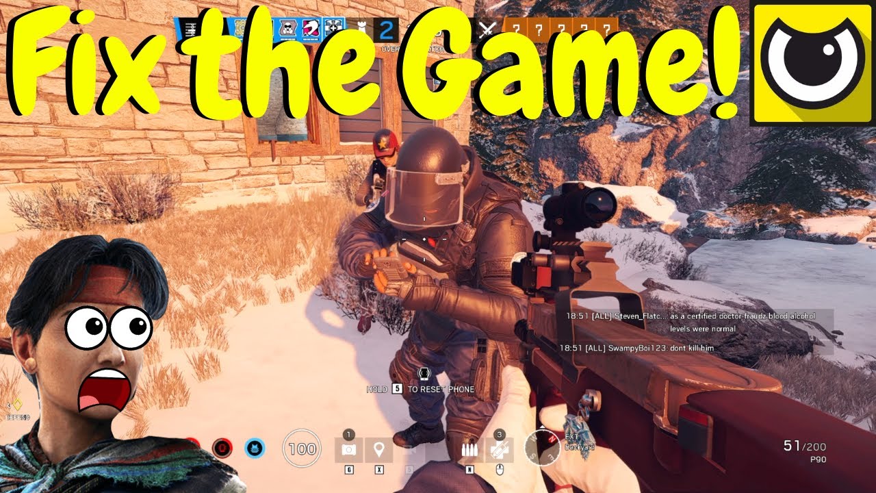 I TK'd a Hacker in Rainbow Six Siege