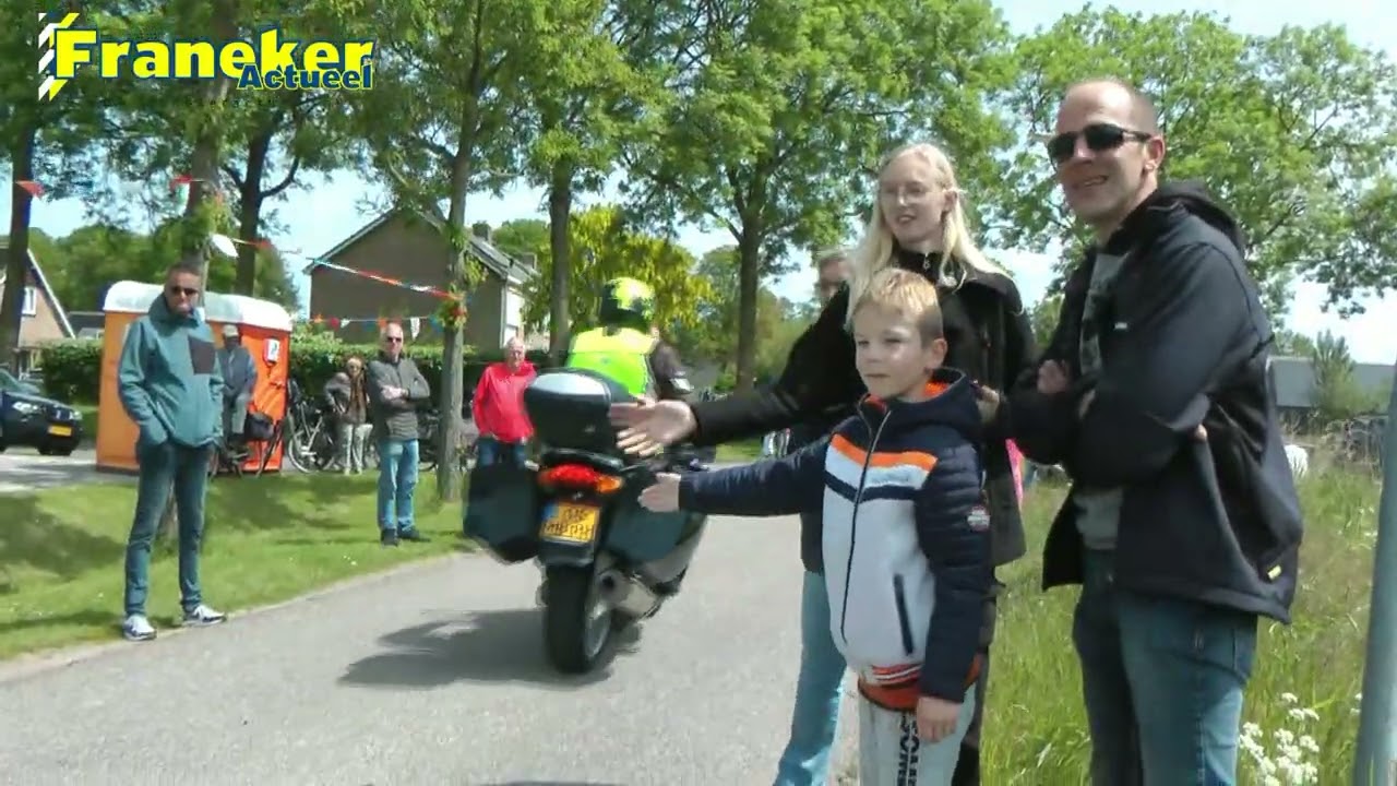 Elfstedentocht auto's en motoren Franeker 2023