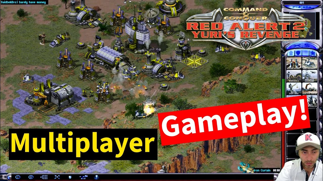 Let's Play Korea multiplayer a Red Alert 2 gameplay | Insane Killer Instinct map play