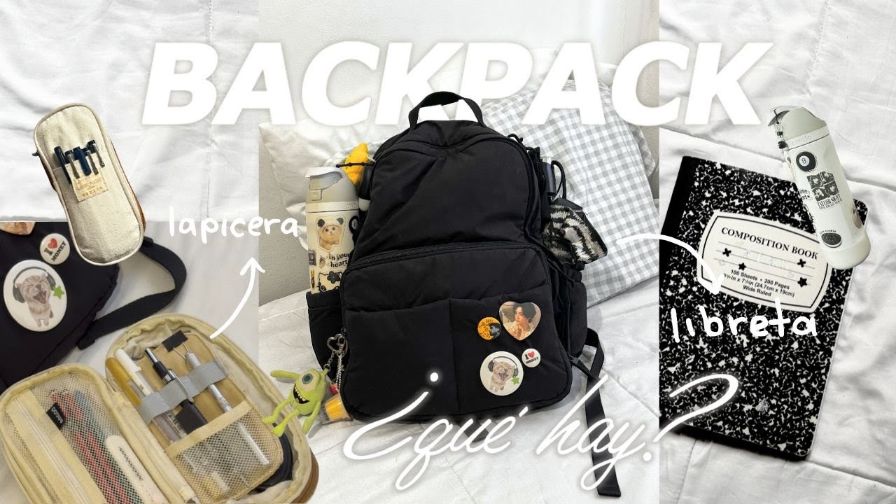 ¿qué hay en mi mochila? + lapicera | universidad
