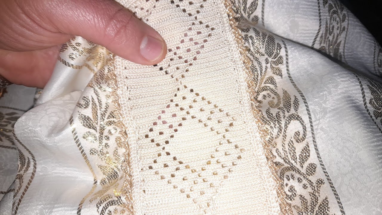 جديد الكروشيه الدرس جنيبات القفطان 