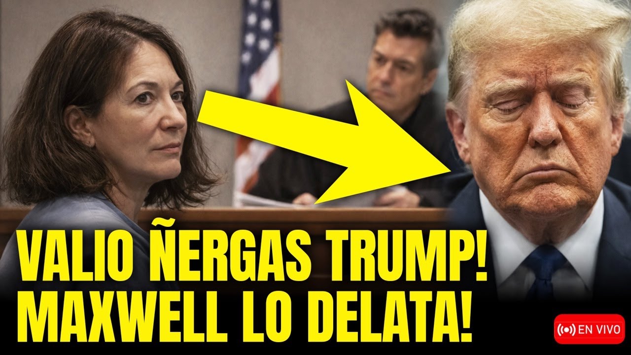 🚨TRUMP EN PELIGRO: PAREJA DE EPSTEIN CONFIESA DESDE PRISIÓN