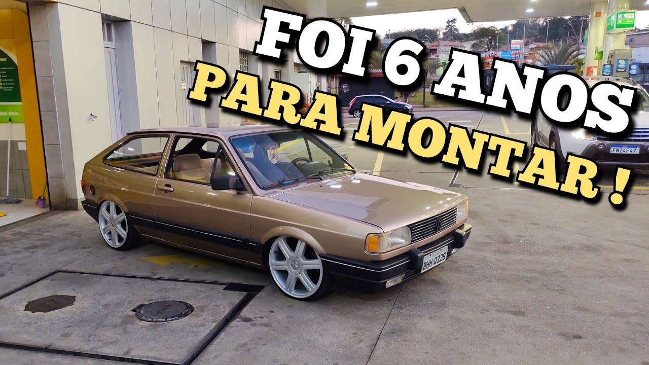 GOL QUADRADO REBAIXADO , BANCOS RECAROS E INTERIOR MONOCROMÁTICO - Low Worlds