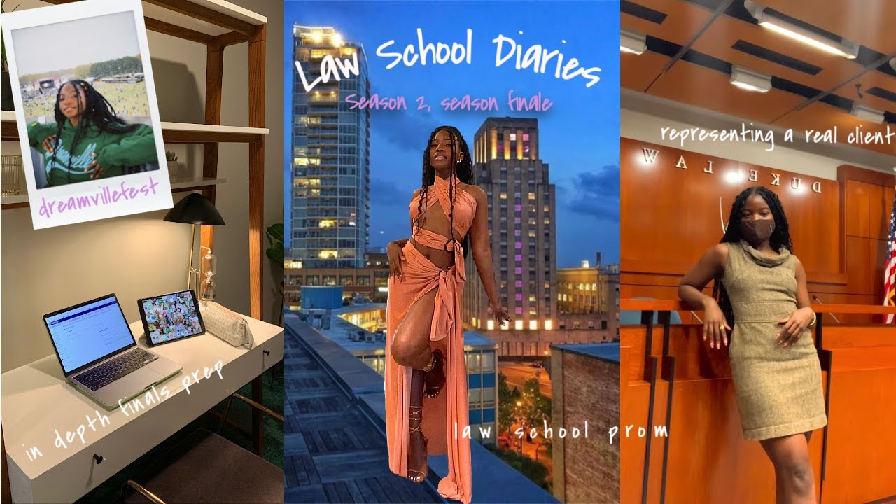LAW SCHOOL DIARIES: Dreamville, Barrister's Ball, class deposition, court appearance + finals prep