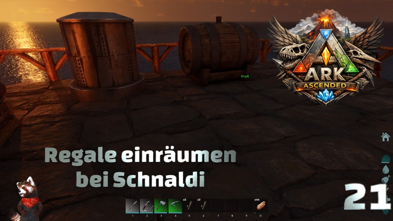 ARK Ascended   21 Regale Einräumen bei Schnaldi