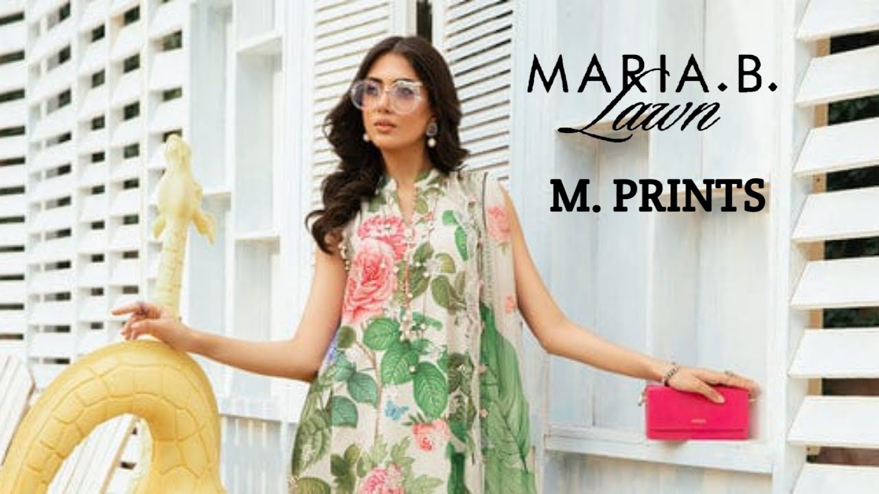Maria b unstitched M. Prints Eid 2 edit | Mprints summer lawn collection 2024 |