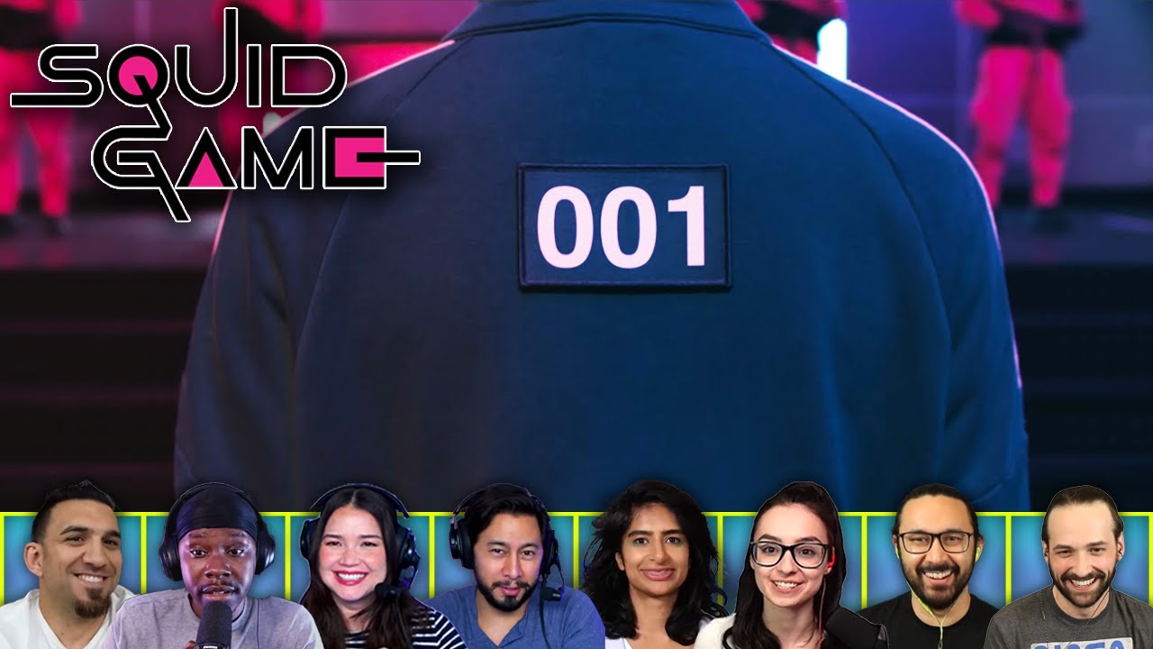 Reactors Reactions to PLAYER 001 REVEALED | Squid Game 2x3 