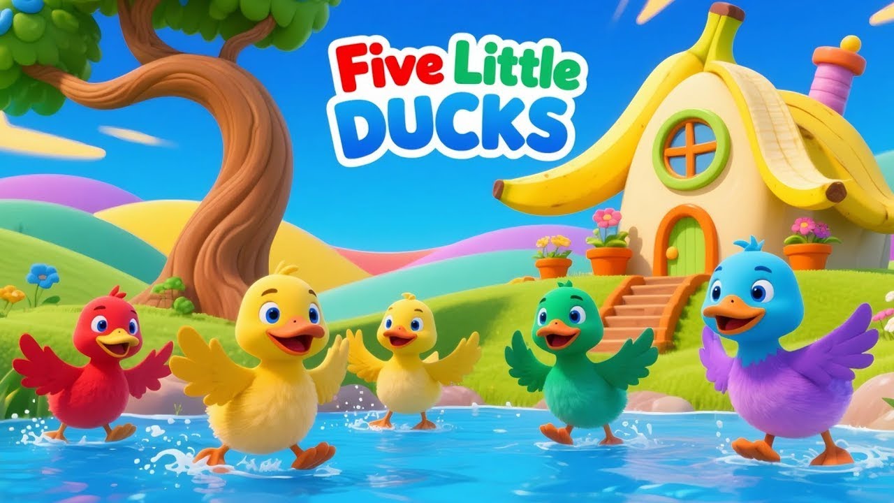 Five Little Ducks | Five Little Monkeys | BINGO + More Nursery Rhymes & Kids Songs | Oji Kids