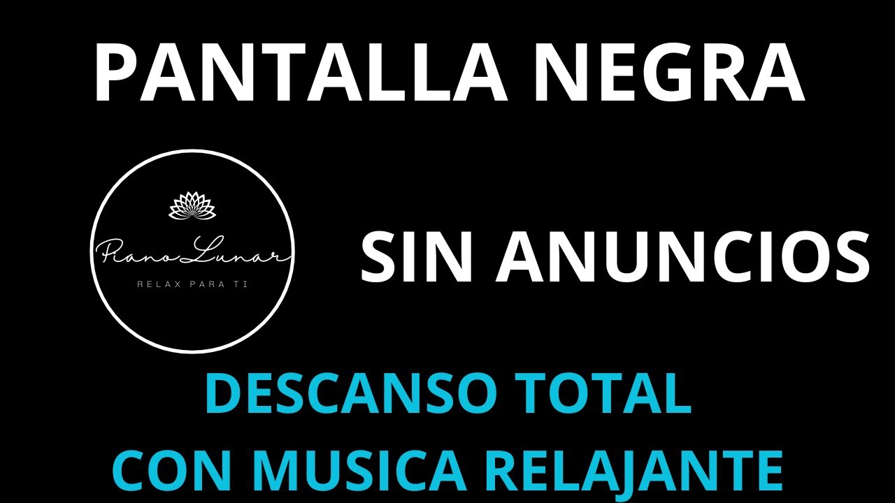 Piano Relajante para Dormir Profundamente en Minutos 🌙 | Adiós Estrés. SIN ANUNCIOS. PANTALLA NEGRA.
