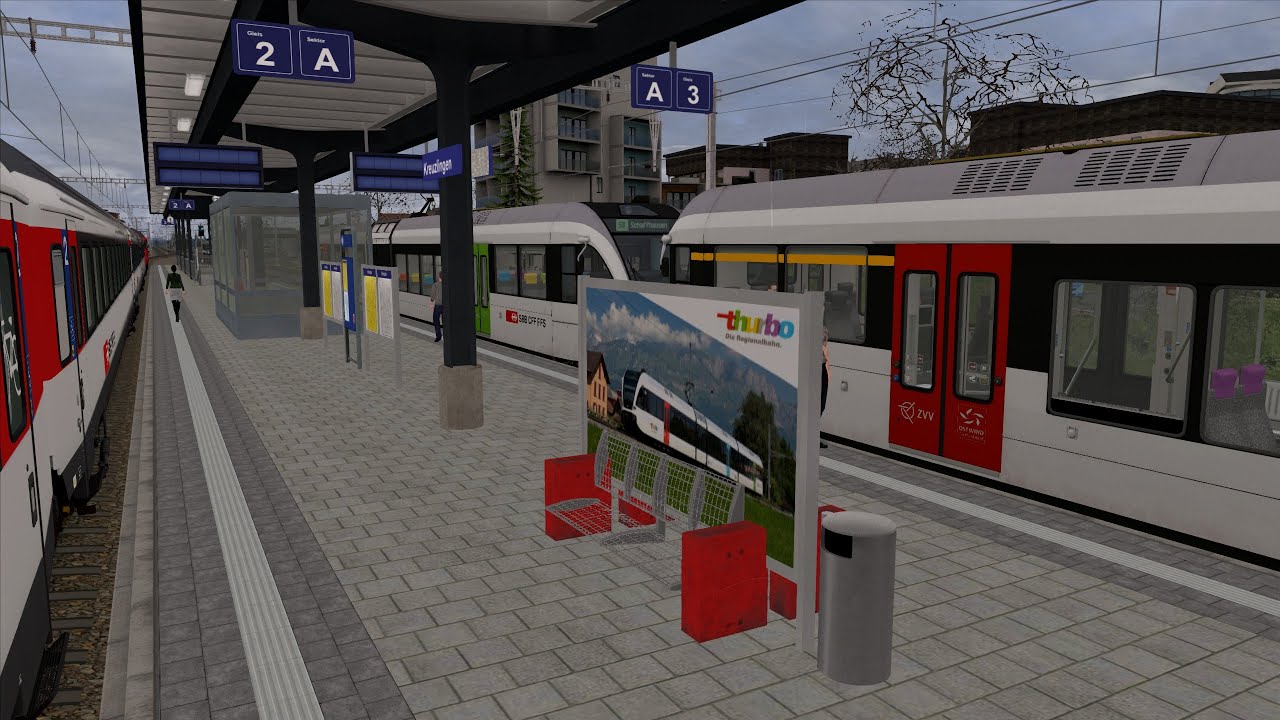 Lets Play | Train Simulator 2022 | Thurbo S-Bahn Kreuzlingen - Schaffhausen