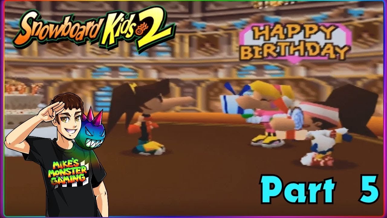 Let's Play Snowboard Kids 2 with Mike's Monster Gaming Part 5