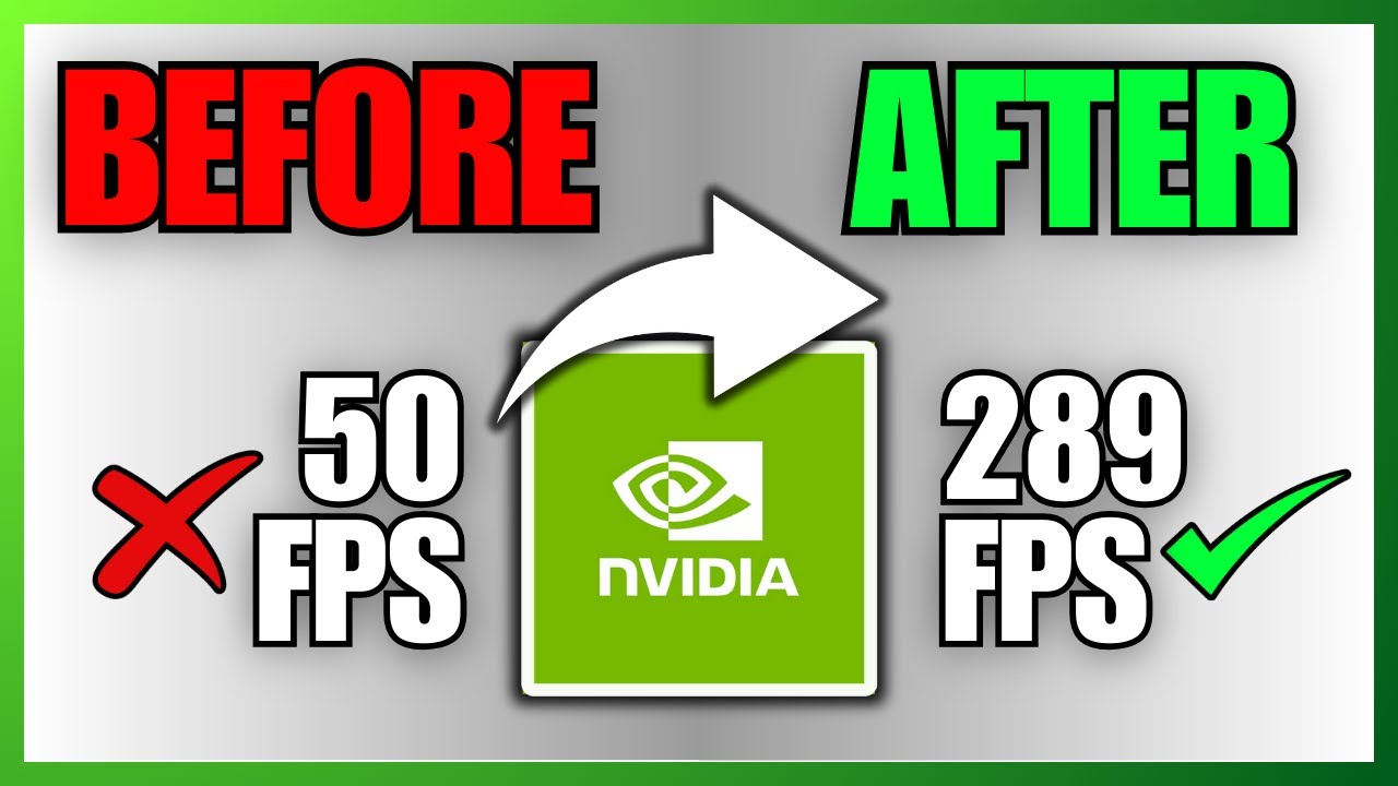 Как исправить падение FPS и проблемы с производительностью NVIDIA