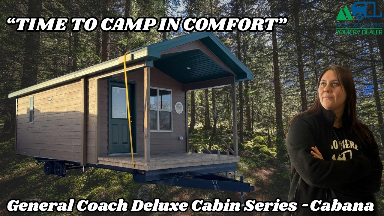 2026 General Coach Deluxe Cabin Series -Cabana at Nickel Belt Camping!