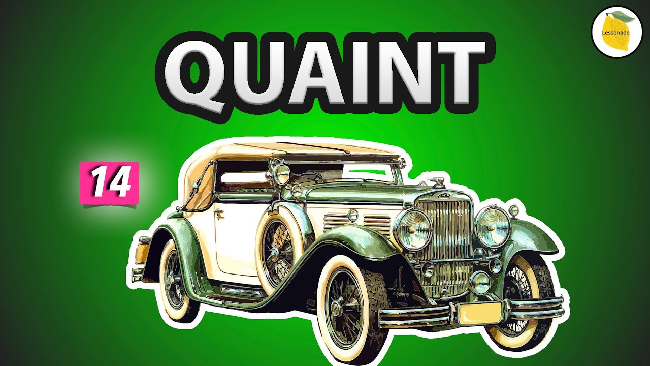 Quaint Meaning | Synonym | Antonym | Examples | Daily vocabulary for competitive exams | #14