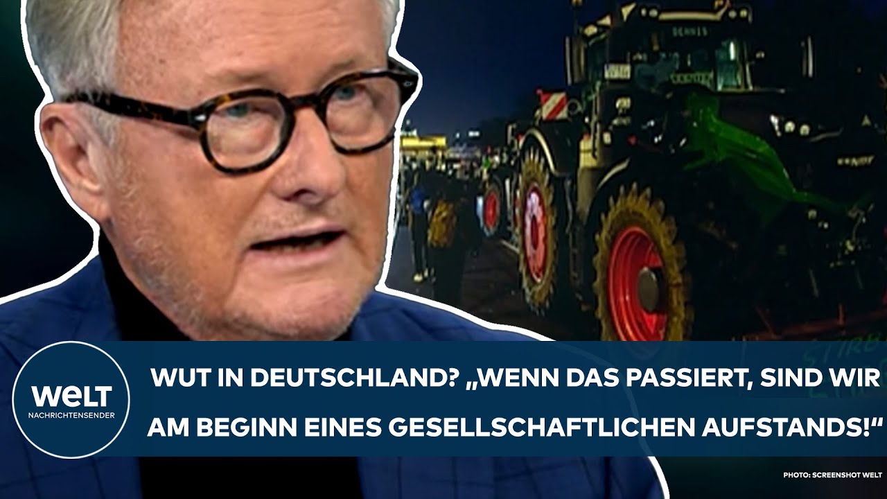 DEUTSCHLAND: Bauern-Wut! 