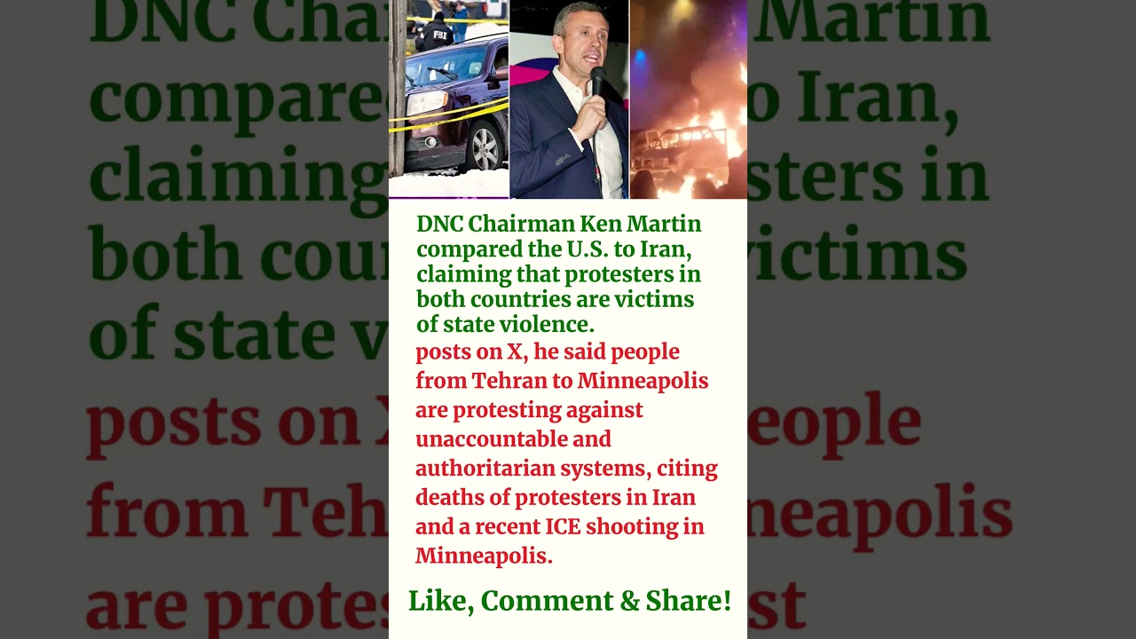 DNC Chairman Sparks Controversy | Comparing U.S. & Iran on Protester Deaths