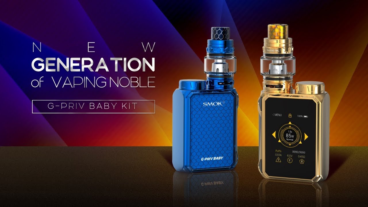 SMOK G-Priv Baby Kit (Luxe Edition) : A small and delicate stunner | Vaporl