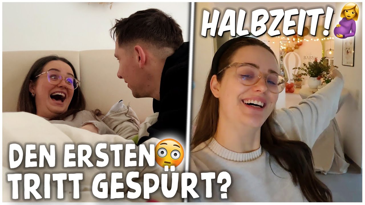 ERSTEN TRITT von Baby Mahoni GESPÜRT?!😳🤭 + HALBZEIT der SCHWANGERSCHAFT!🥹 | kobexmone