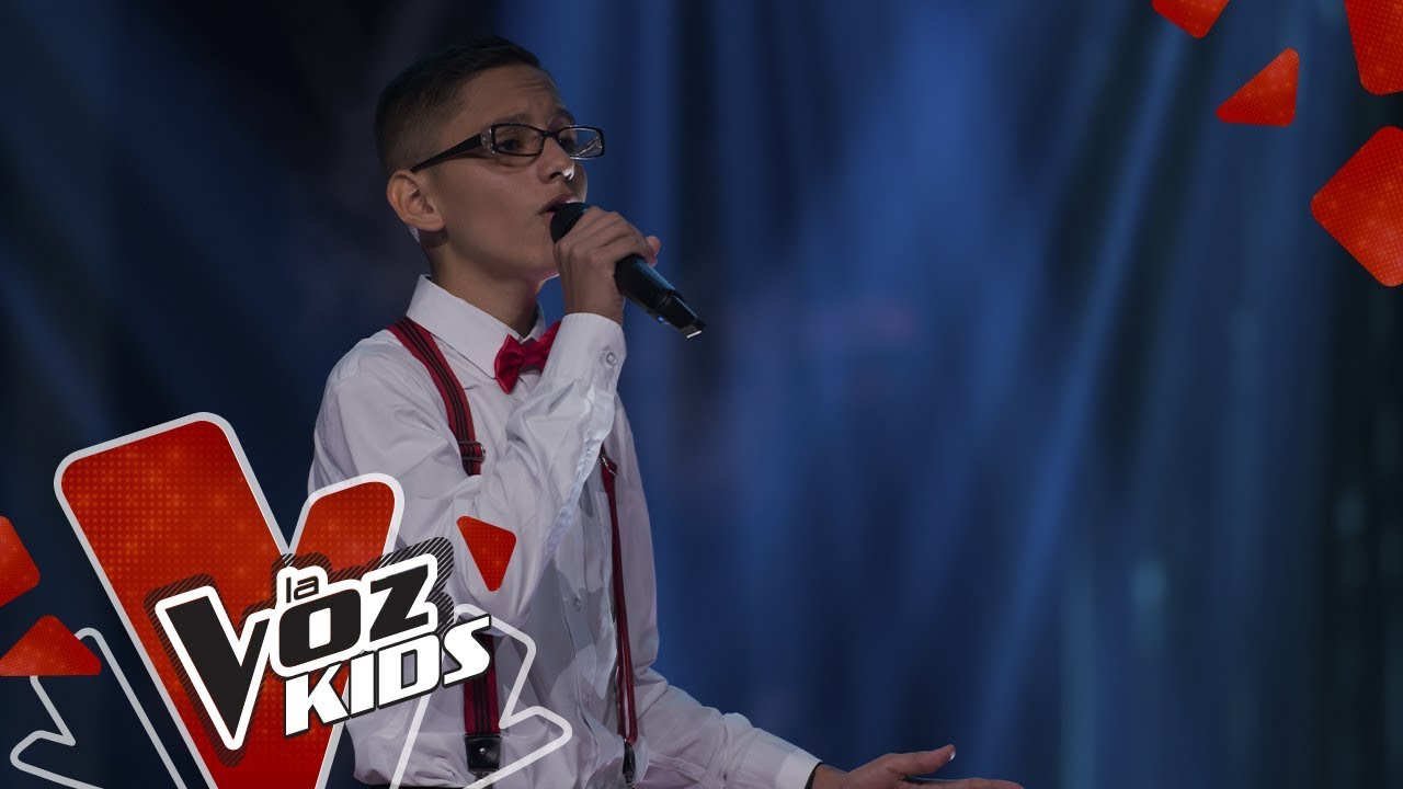Miguel Ángel canta Te Quiero, Te Quiero – Audiciones a Ciegas | La Voz Kids Colombia 2019