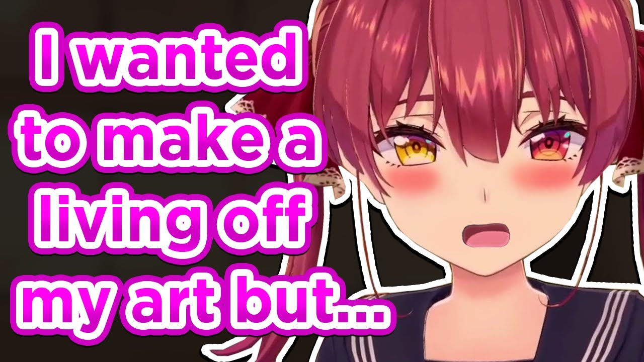 The Reason Why Marine Gave Up On Her Dream Of Making a Living as an Artist