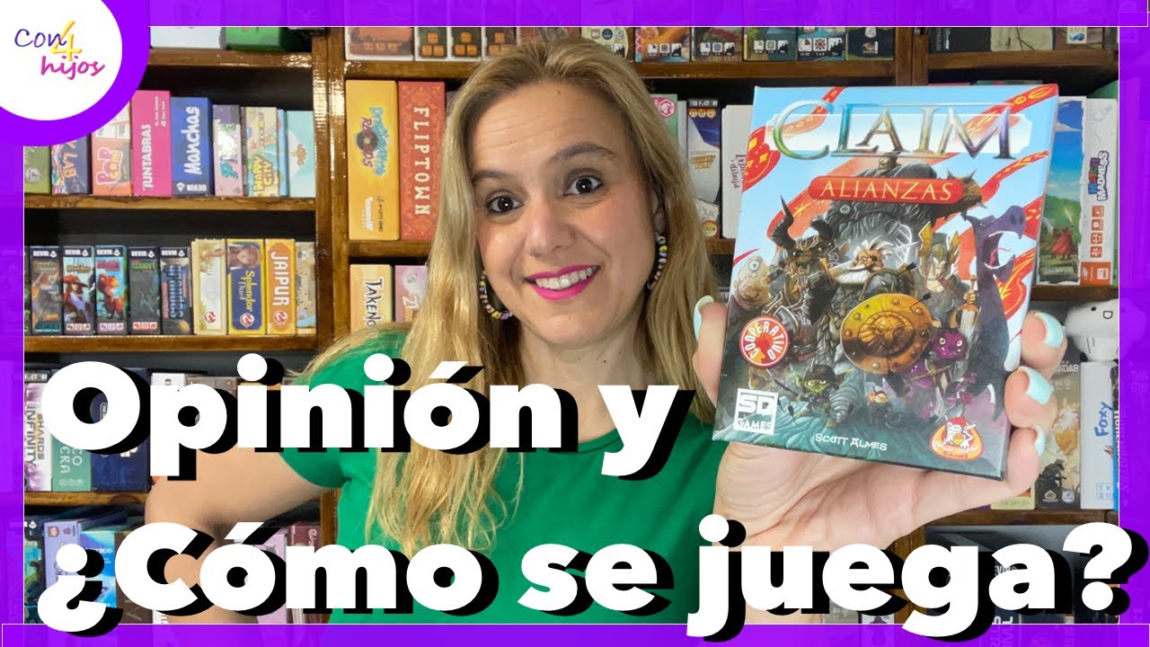CLAIM: ALIANZAS (SD Games) Opinión y ¿Cómo se juega? Convierte a Claim en Cooperativo
