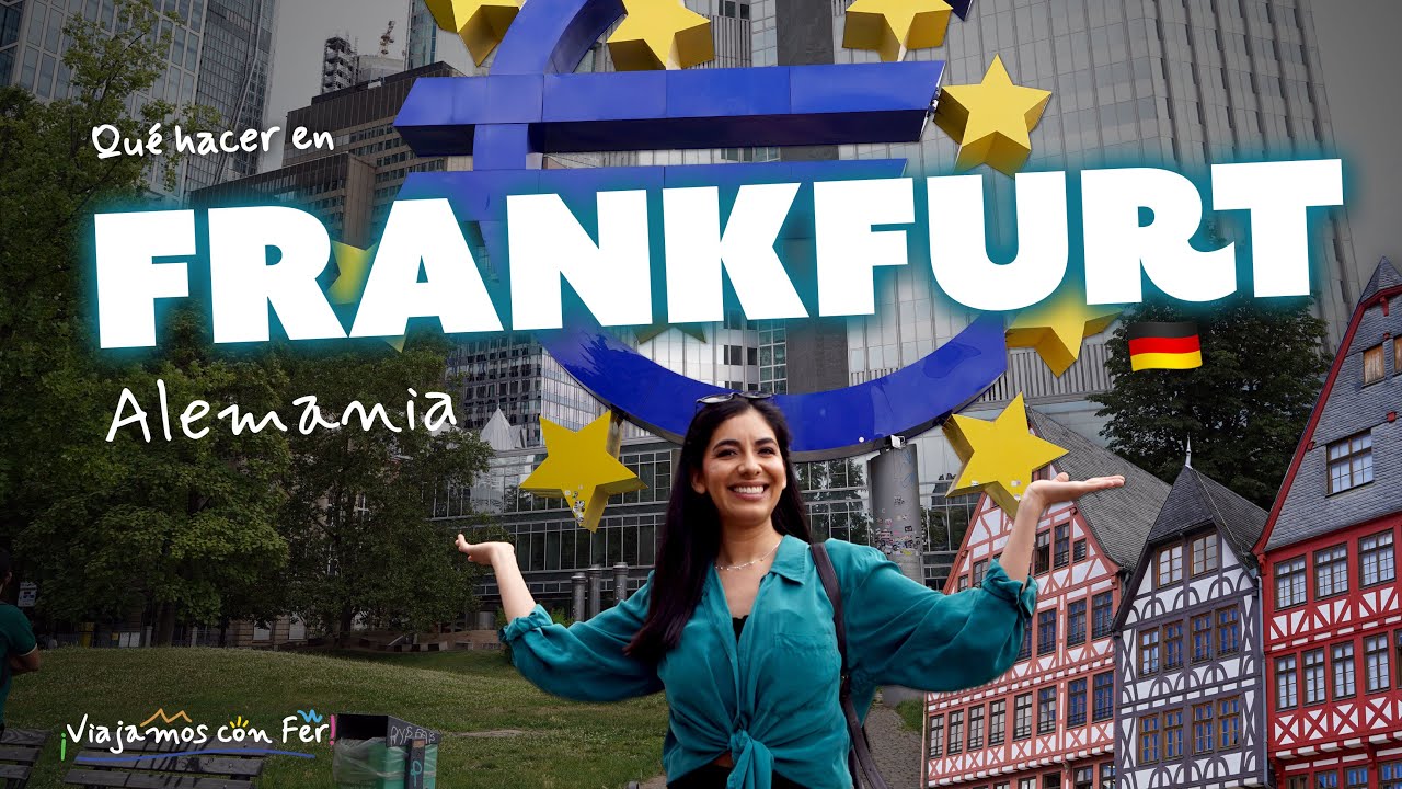 Que ver en Frankfurt, Alemania 🇩🇪 Guia de Frankfurt | ¡Viajamos con Fer!