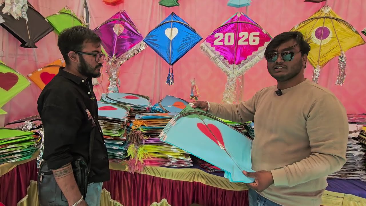 Makar Sankranti Special Vlog 🪁 | Patang & Dhaga Market | Life With Sachin Vlog#festival #viralvideo 