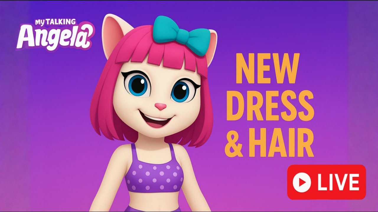 My talking angela 2 Gameplay is live #mytalkingangela2