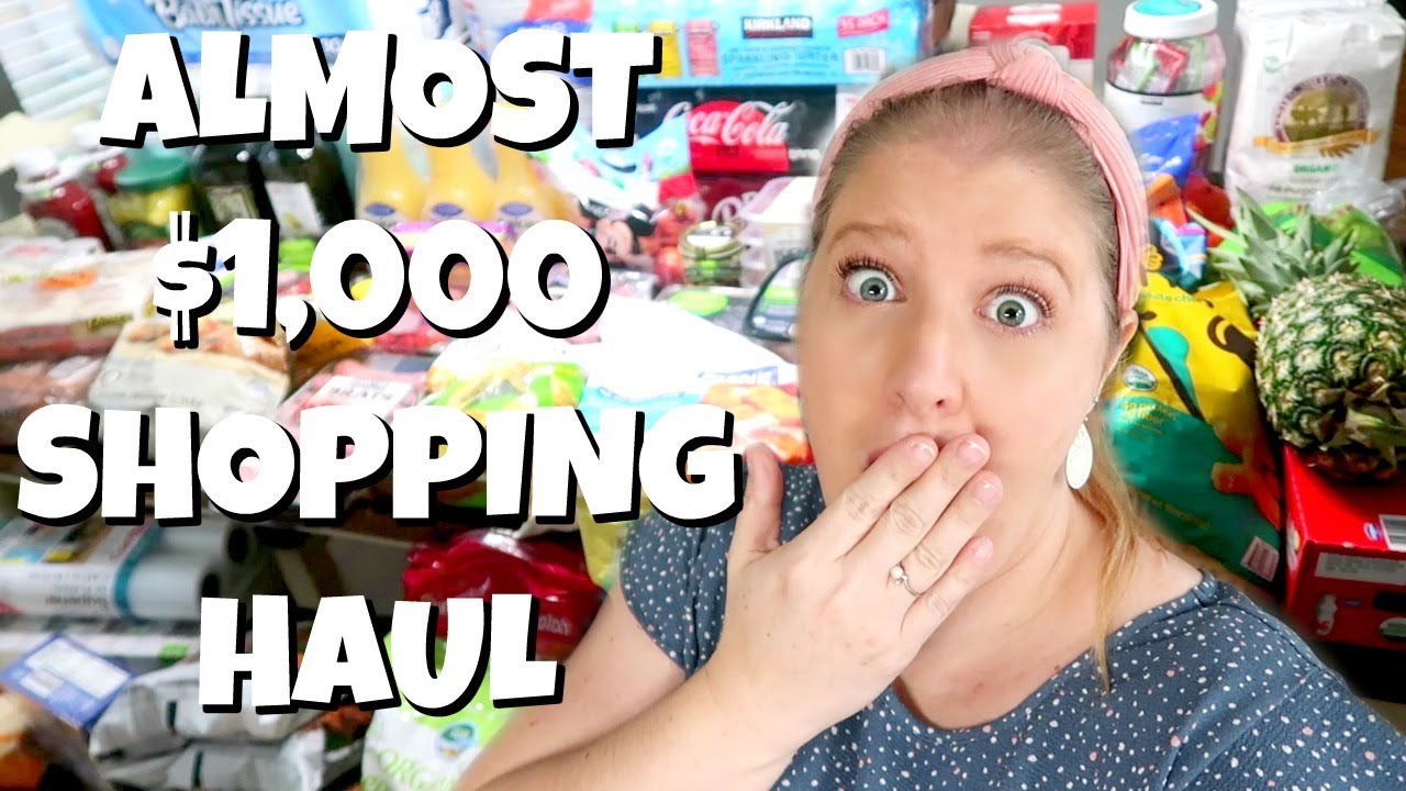 MASSIVE COSTCO HAUL | LARGE FAMILY MONTHLY COSTCO HAUL