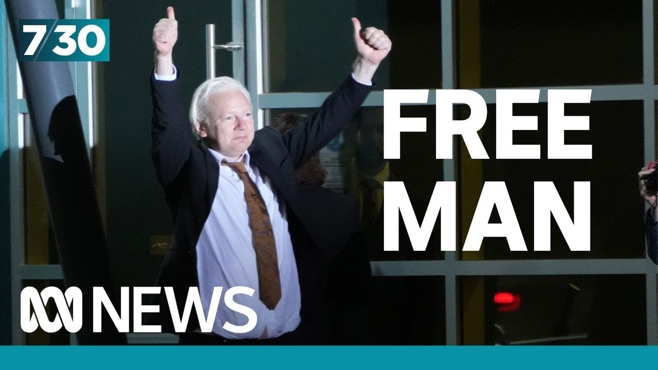 Julian Assange is now in Australia a free man | 7.30