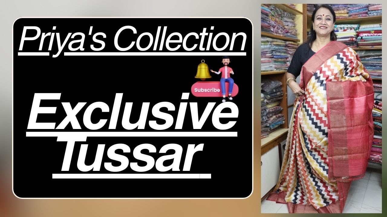 Exclusive Tussar   | Epi 352 |  Priya's Collection #shortsviral
