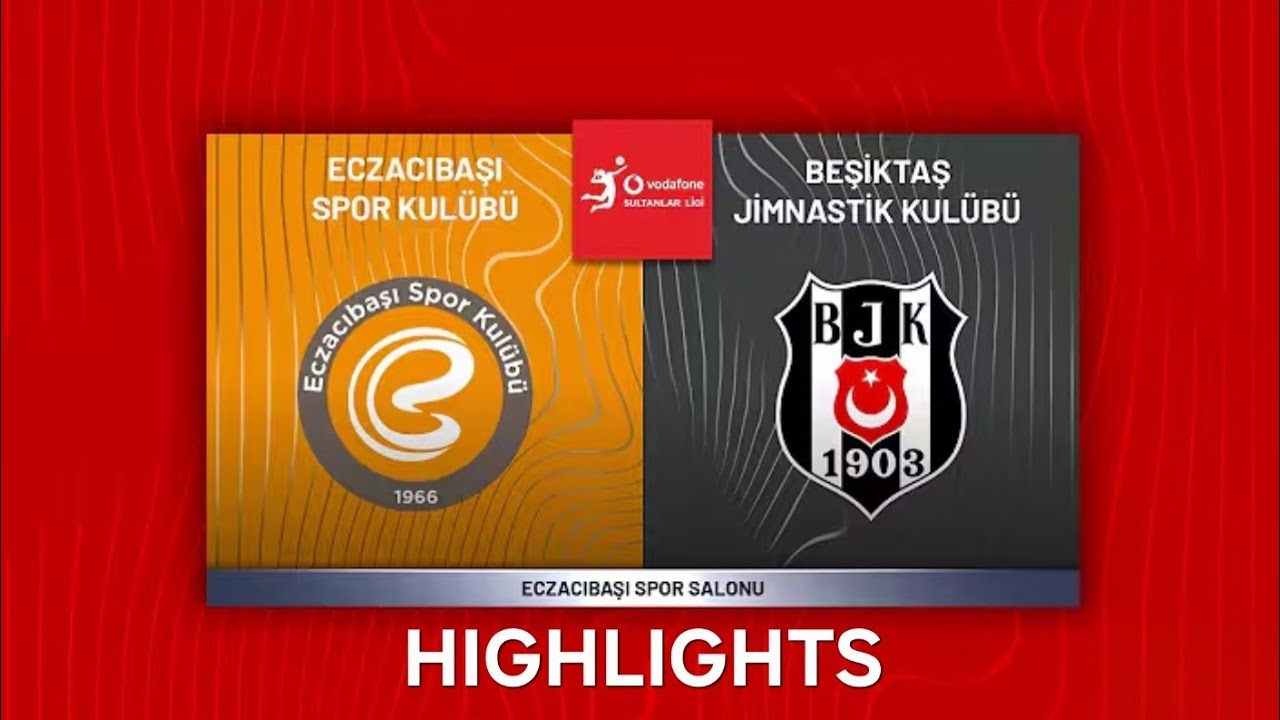Eczacıbaşı Dynavit vs. Beşiktaş | Extended Highlights |  Vodafone Sultanlar Ligi | 2026-02-21