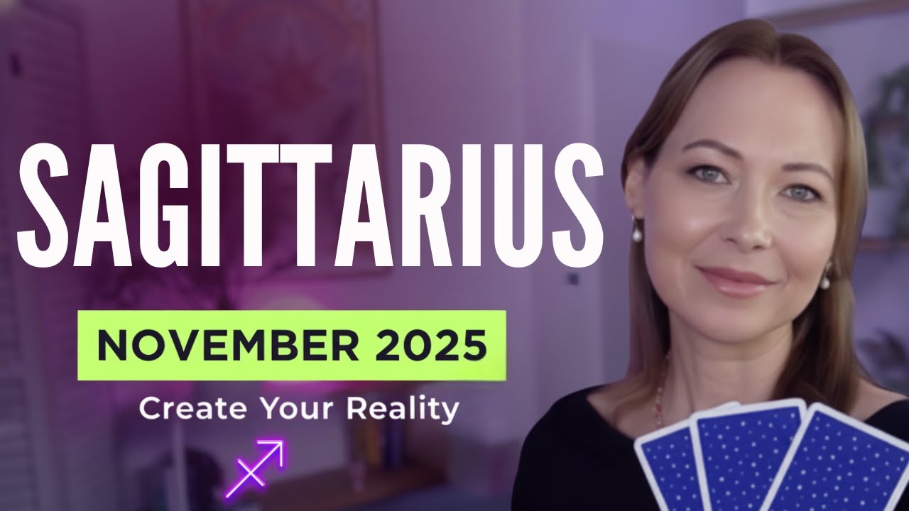 SAGITTARIUS ♐ The Pressure Lifts — Manifest BIG This November! 🌙 Tarot Reading November 2025