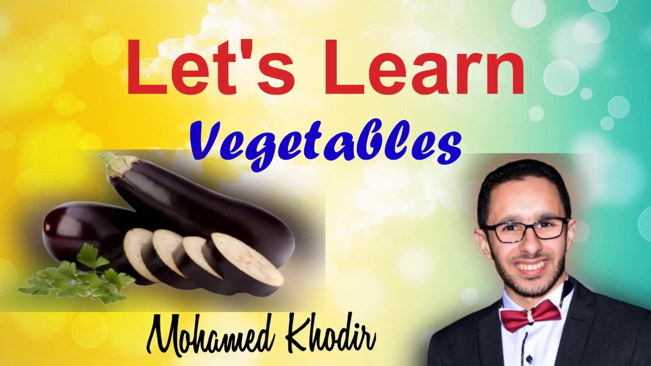 Let's Learn Vegetables | Eggplant | Speech Language Therapy at Home | Mohamed Khodir