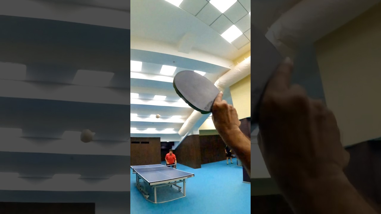 Table Tennis Rally vs India Rank 1 (Veterans Doubles)