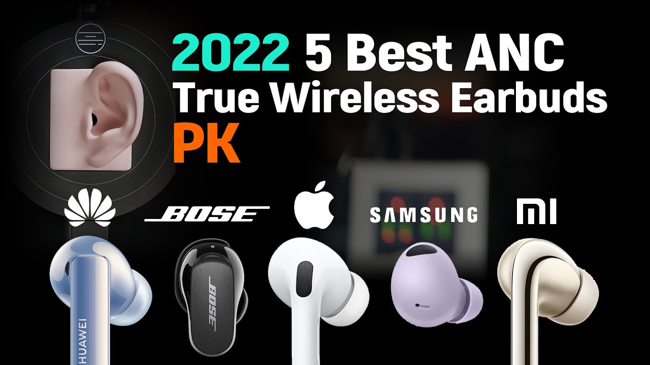 [Sound Quality Comparison ]5 Best ANC TrueWireless Earbuds of 2022? Apple/HUAWEI/Samsung/Xiaomi/Bose